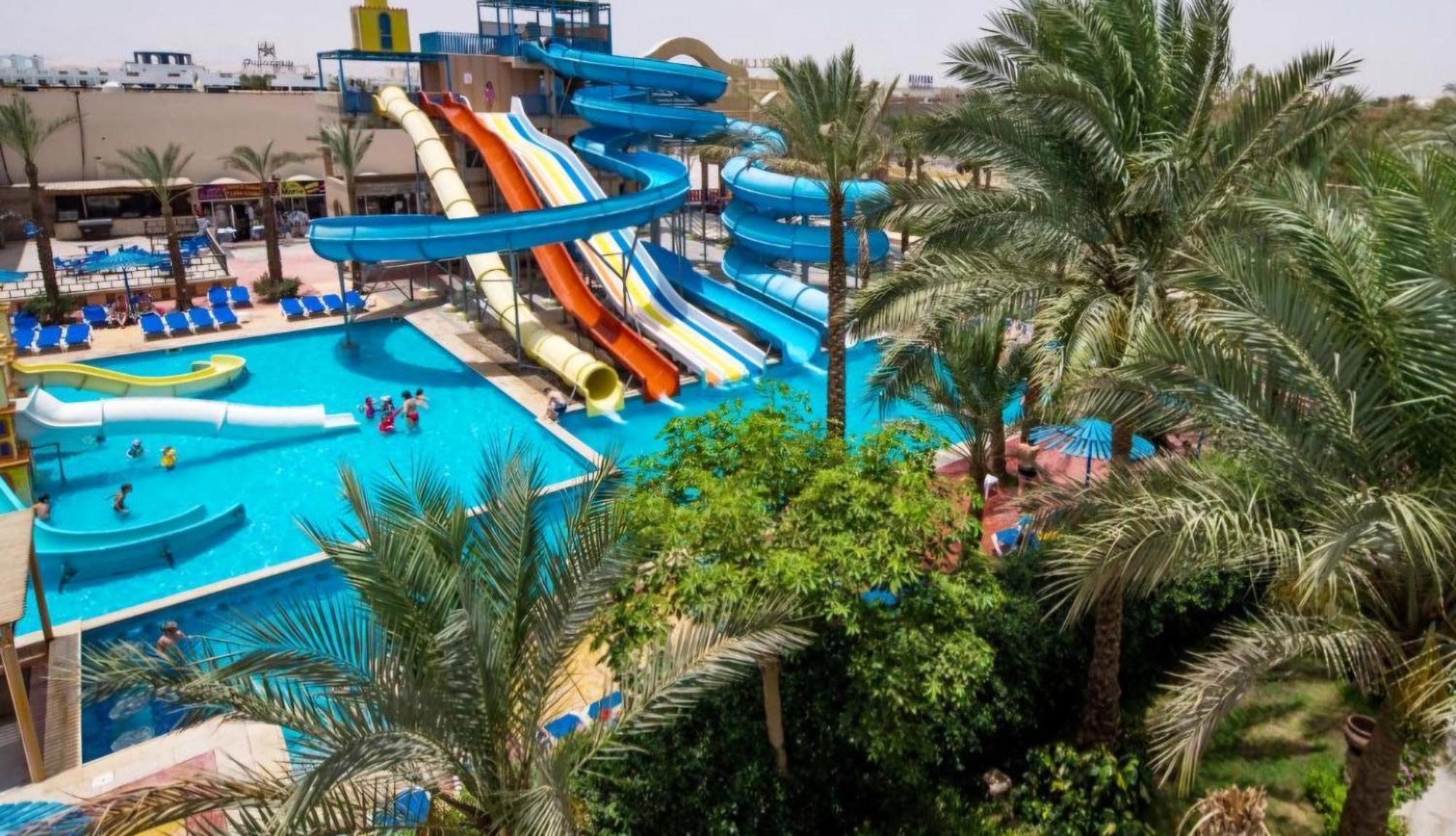 Mirage Bay Hotel & Aquapark All-Inclusive Hurghada Exteriör bild