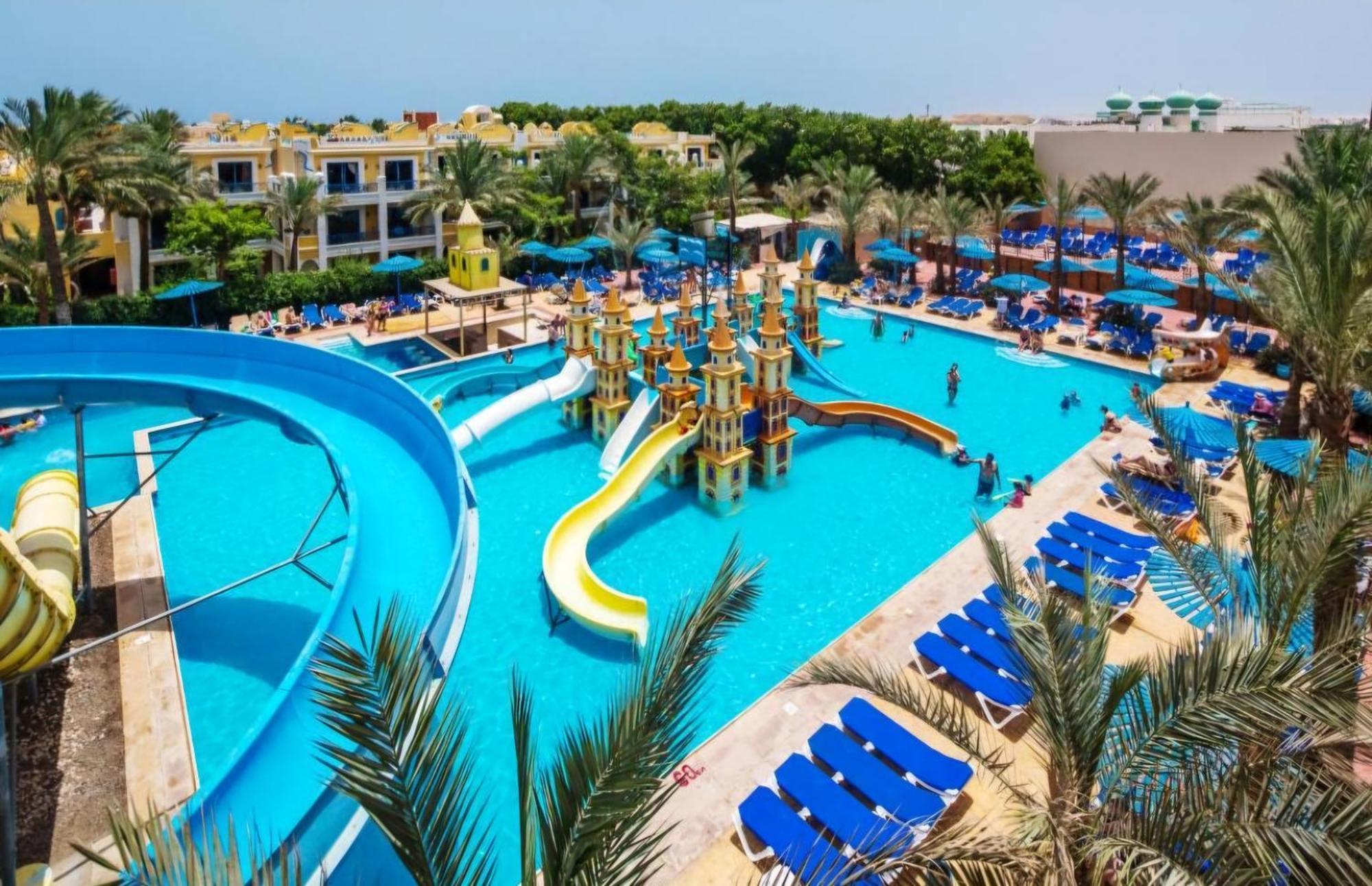 Mirage Bay Hotel & Aquapark All-Inclusive Hurghada Exteriör bild