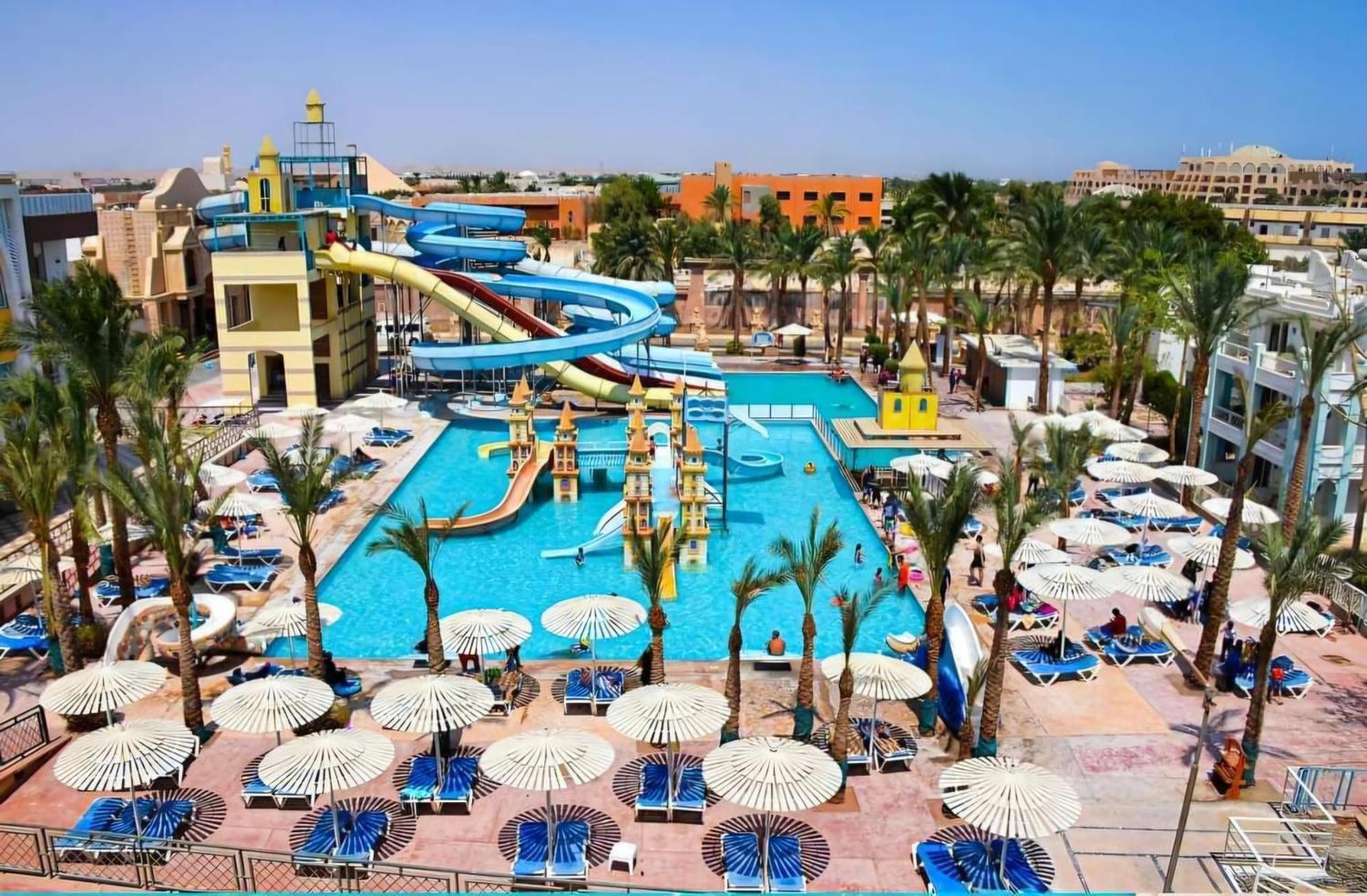 Mirage Bay Hotel & Aquapark All-Inclusive Hurghada Exteriör bild